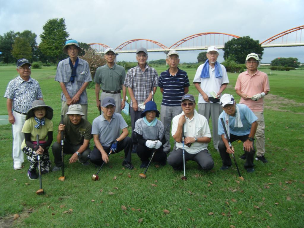 ゴルフ…例会 野口さん優勝